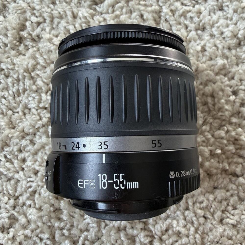 Canon EF-S 18-55mm f/3.5-5.6 II Zoom Lens EF-S Mount 58mm Filter